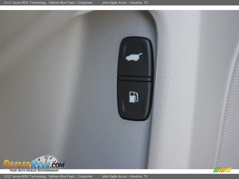 2017 Acura MDX Technology Fathom Blue Pearl / Graystone Photo #17