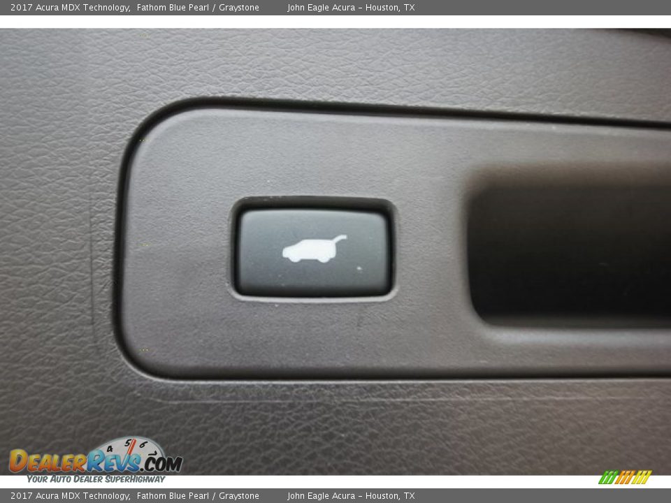2017 Acura MDX Technology Fathom Blue Pearl / Graystone Photo #26