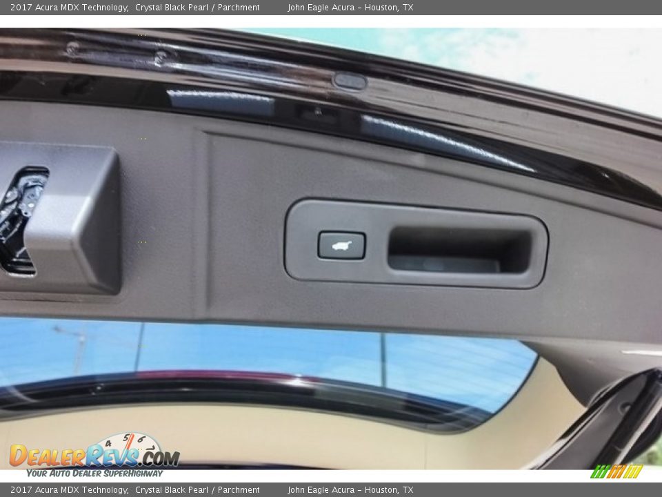 2017 Acura MDX Technology Crystal Black Pearl / Parchment Photo #25