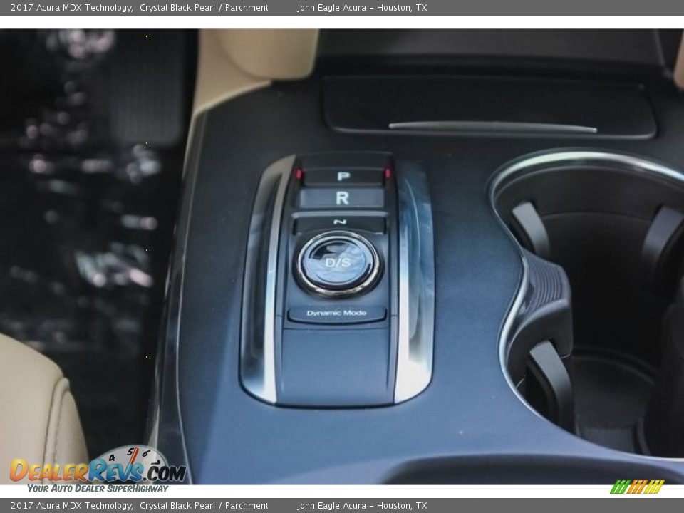 2017 Acura MDX Technology Crystal Black Pearl / Parchment Photo #36