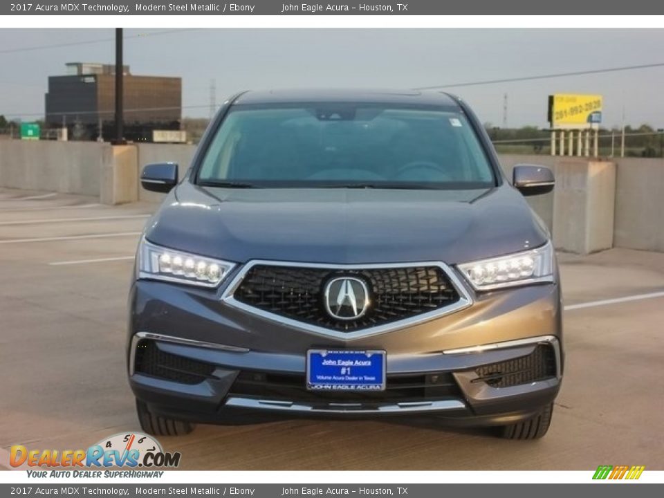 2017 Acura MDX Technology Modern Steel Metallic / Ebony Photo #2