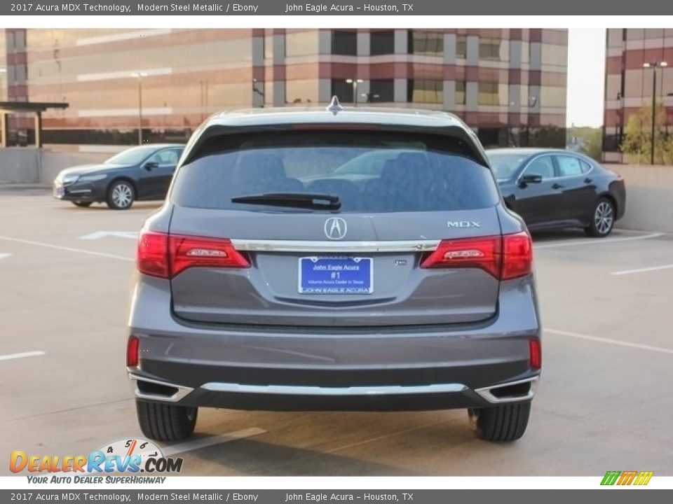 2017 Acura MDX Technology Modern Steel Metallic / Ebony Photo #6