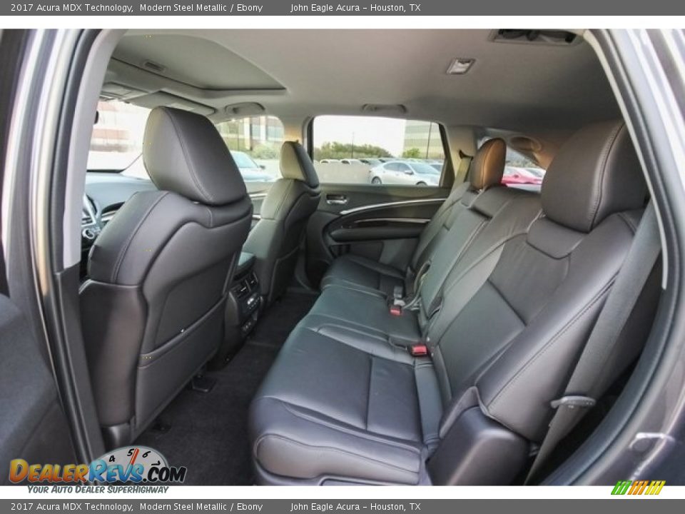 2017 Acura MDX Technology Modern Steel Metallic / Ebony Photo #20