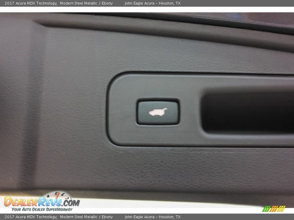 2017 Acura MDX Technology Modern Steel Metallic / Ebony Photo #23