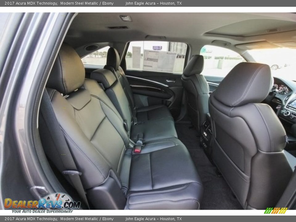 2017 Acura MDX Technology Modern Steel Metallic / Ebony Photo #25