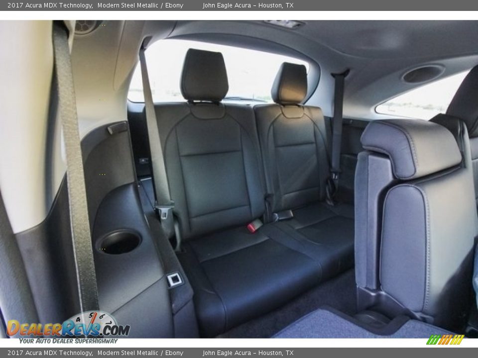 2017 Acura MDX Technology Modern Steel Metallic / Ebony Photo #26
