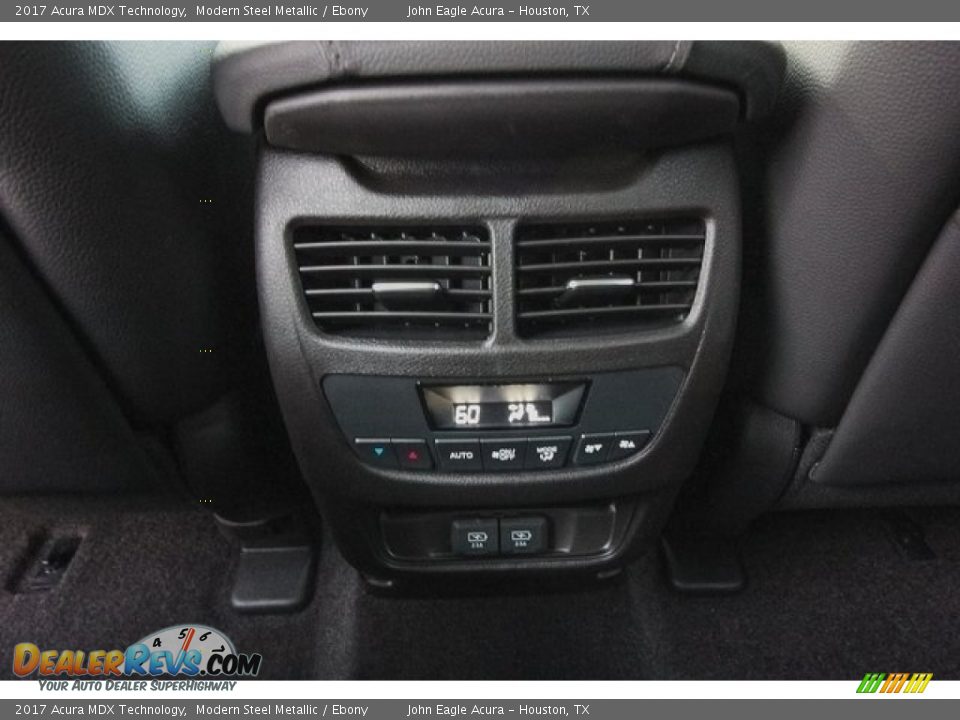 2017 Acura MDX Technology Modern Steel Metallic / Ebony Photo #30