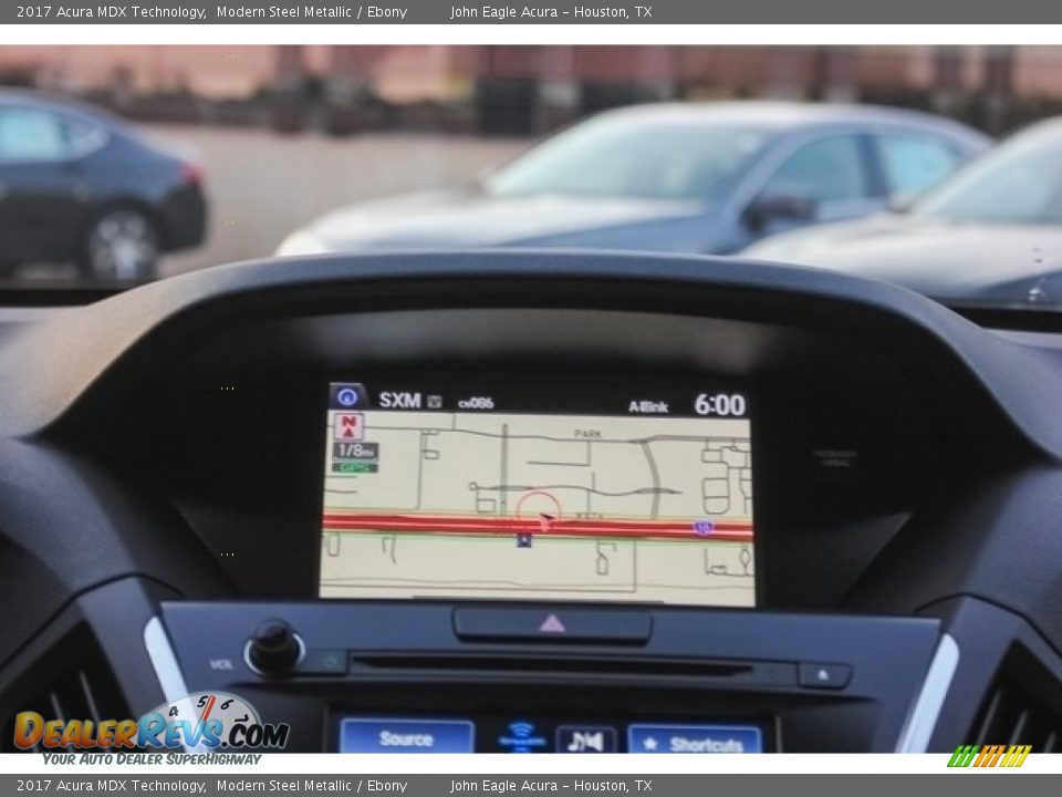 2017 Acura MDX Technology Modern Steel Metallic / Ebony Photo #34