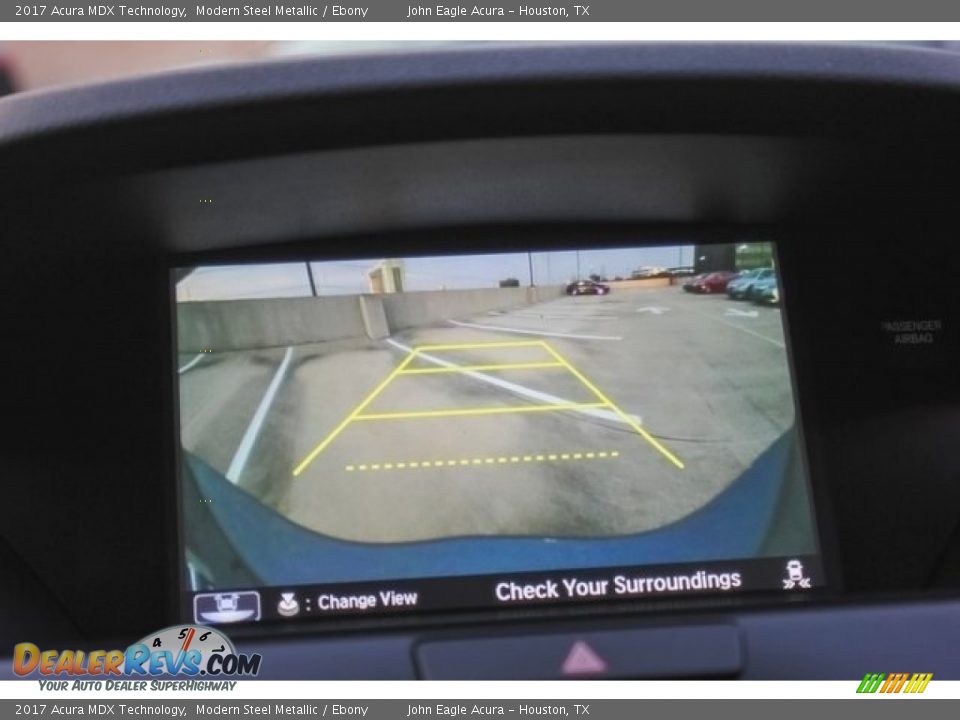 2017 Acura MDX Technology Modern Steel Metallic / Ebony Photo #35