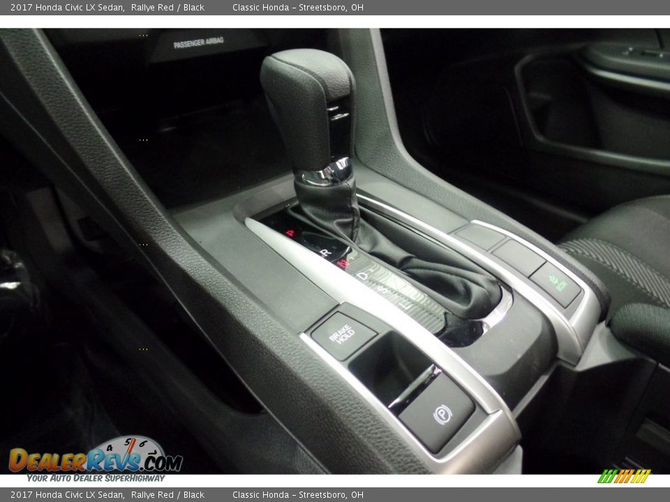 2017 Honda Civic LX Sedan Rallye Red / Black Photo #16