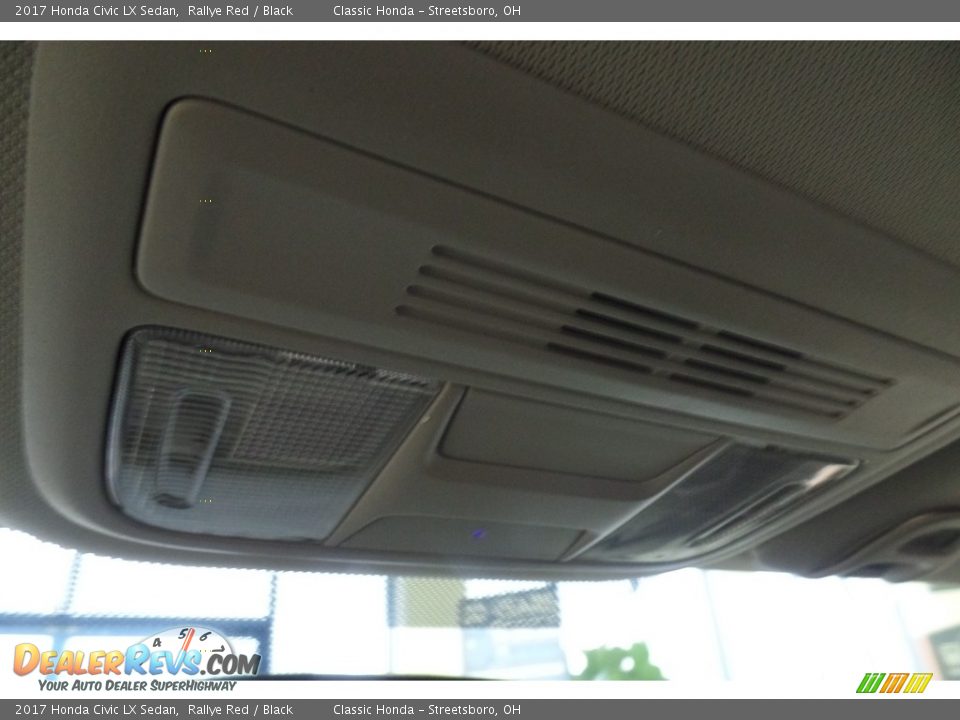 2017 Honda Civic LX Sedan Rallye Red / Black Photo #21
