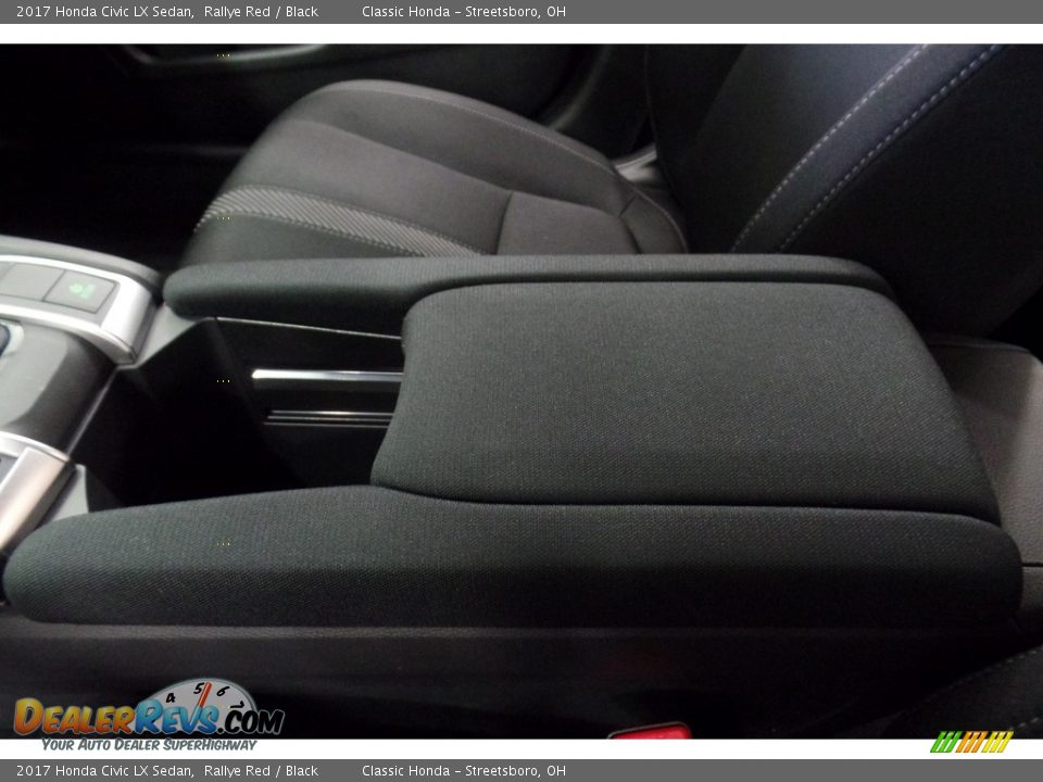 2017 Honda Civic LX Sedan Rallye Red / Black Photo #22