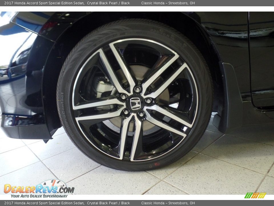 2017 Honda Accord Sport Special Edition Sedan Crystal Black Pearl / Black Photo #14
