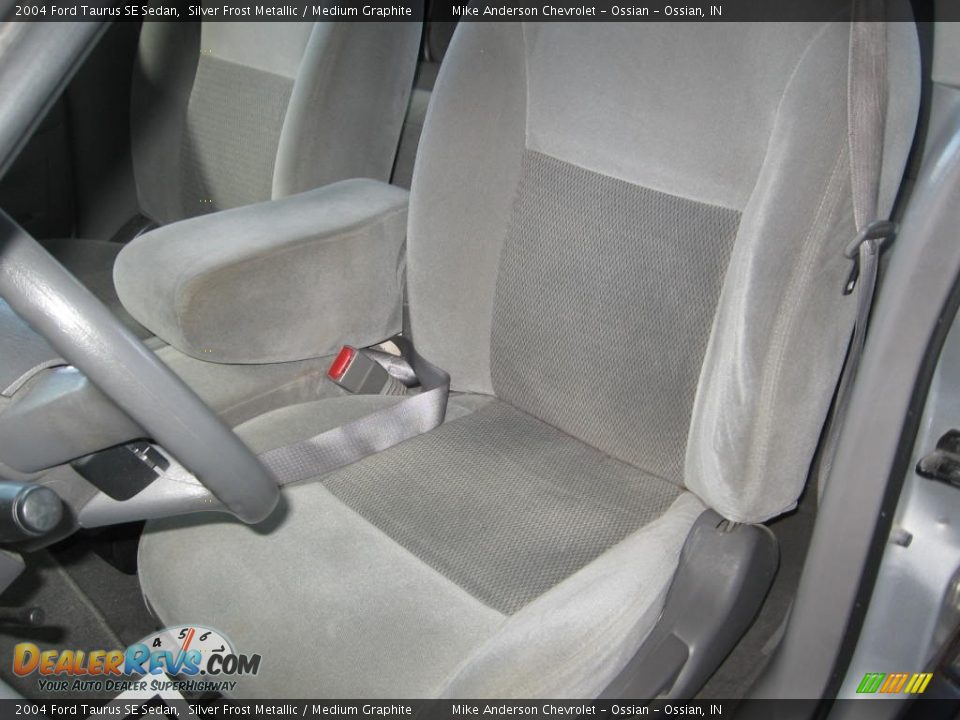 2004 Ford Taurus SE Sedan Silver Frost Metallic / Medium Graphite Photo #7