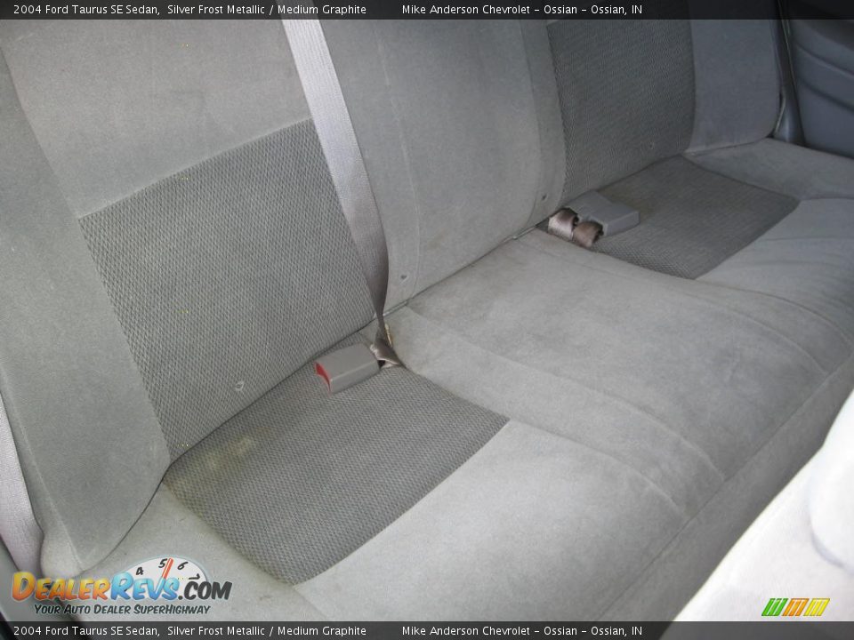 2004 Ford Taurus SE Sedan Silver Frost Metallic / Medium Graphite Photo #12