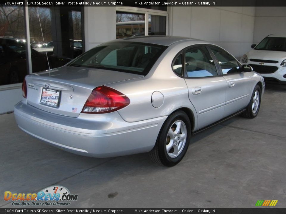 2004 Ford Taurus SE Sedan Silver Frost Metallic / Medium Graphite Photo #15