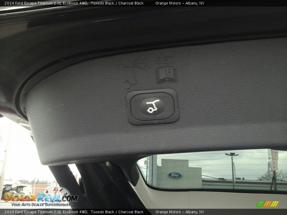 2014 Ford Escape Titanium 2.0L EcoBoost 4WD Tuxedo Black / Charcoal Black Photo #26