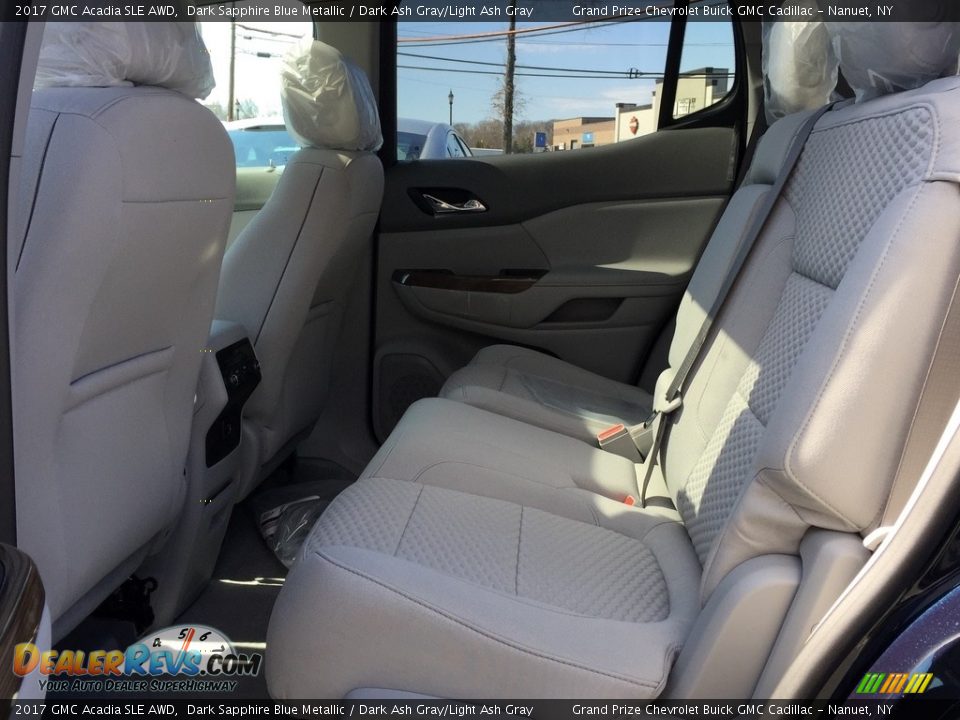 2017 GMC Acadia SLE AWD Dark Sapphire Blue Metallic / Dark Ash Gray/Light Ash Gray Photo #7
