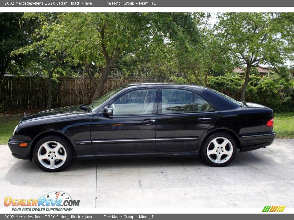 Black 2002 Mercedes-Benz E 320 Sedan Photo #4