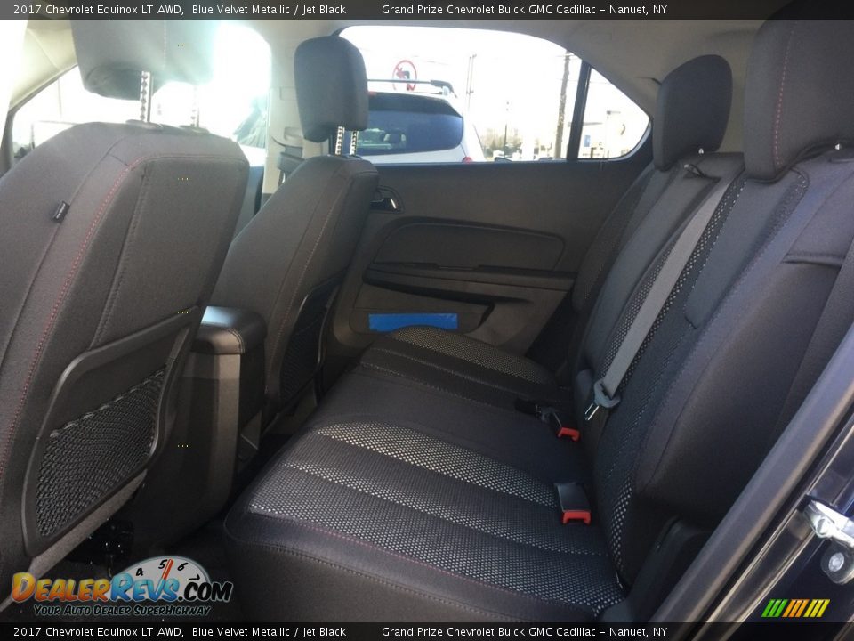 2017 Chevrolet Equinox LT AWD Blue Velvet Metallic / Jet Black Photo #7