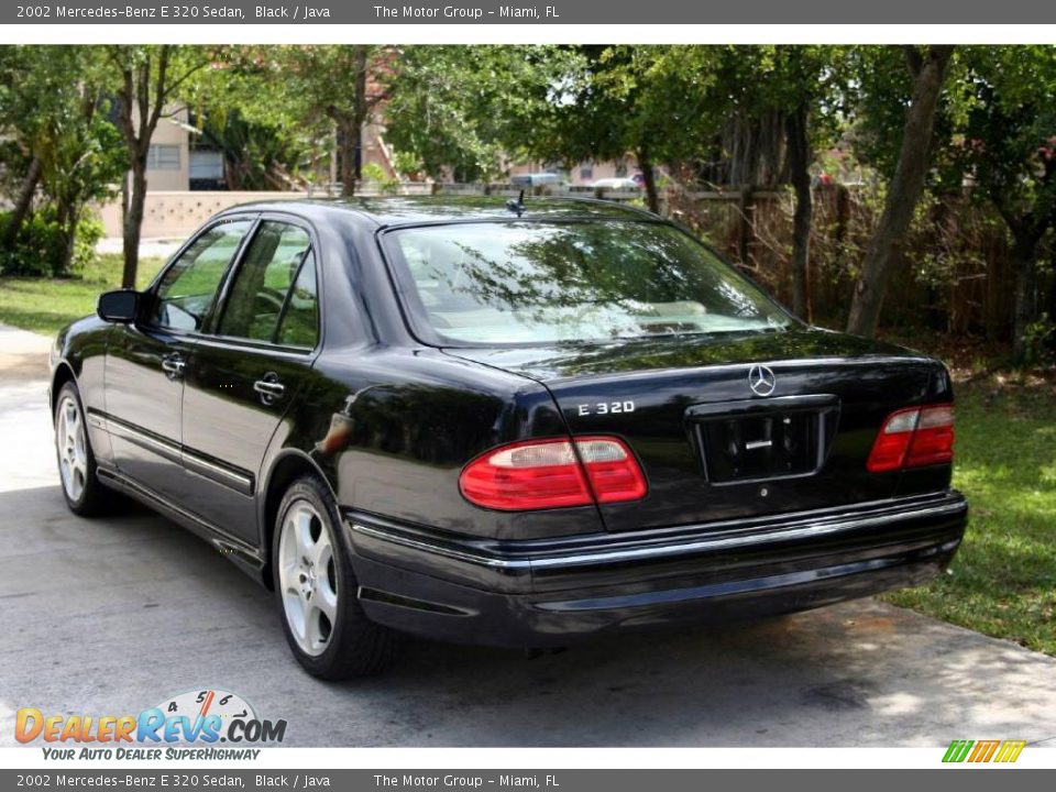Black 2002 Mercedes-Benz E 320 Sedan Photo #9