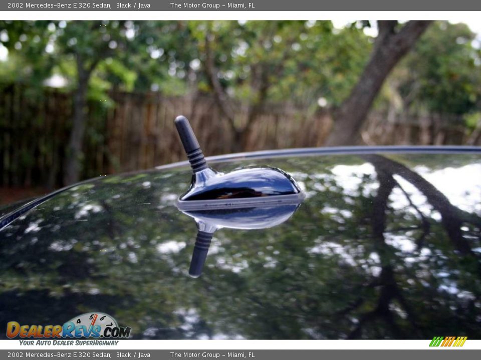 2002 Mercedes-Benz E 320 Sedan Black / Java Photo #30