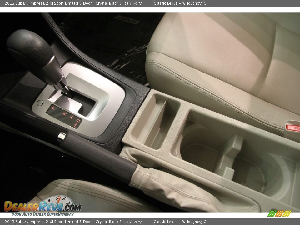 2013 Subaru Impreza 2.0i Sport Limited 5 Door Crystal Black Silica / Ivory Photo #14