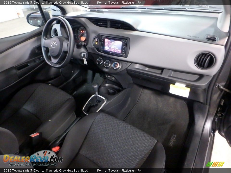 2016 Toyota Yaris 5-Door L Magnetic Gray Metallic / Black Photo #13