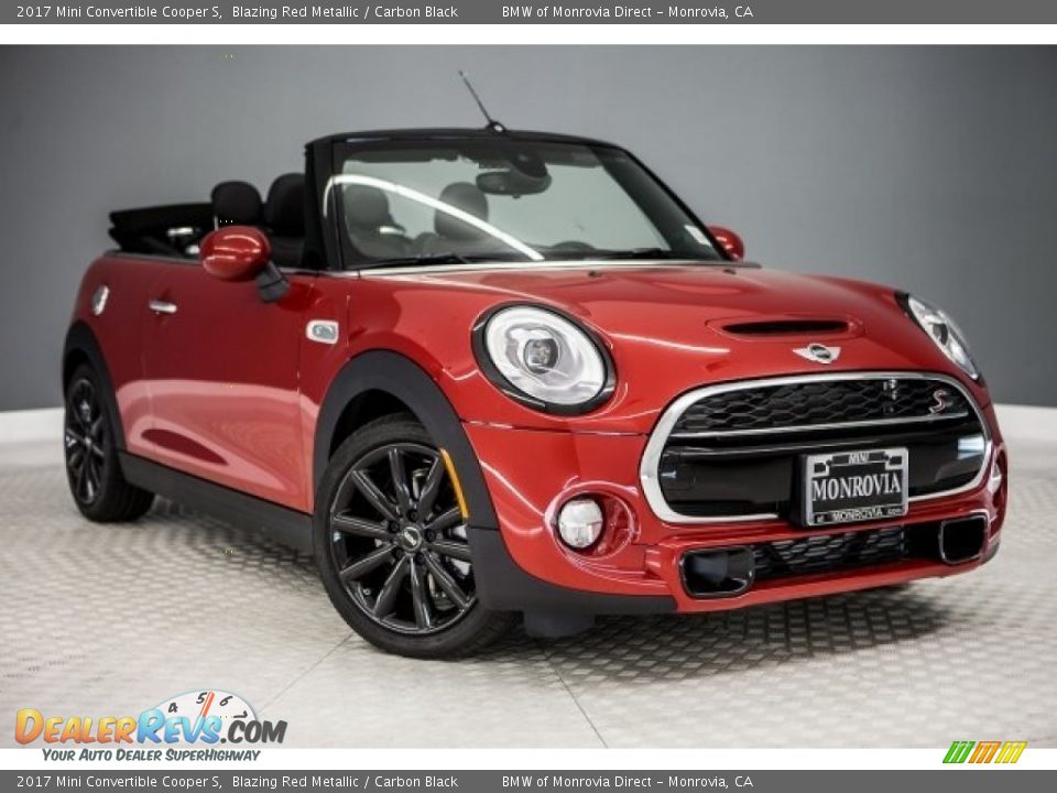 Front 3/4 View of 2017 Mini Convertible Cooper S Photo #12