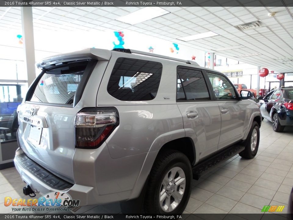 2016 Toyota 4Runner SR5 4x4 Classic Silver Metallic / Black Photo #2