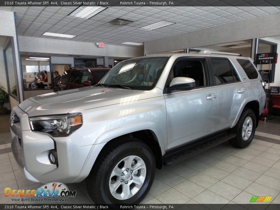 2016 Toyota 4Runner SR5 4x4 Classic Silver Metallic / Black Photo #3