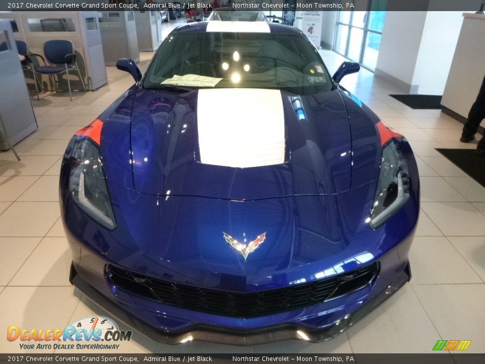 Admiral Blue 2017 Chevrolet Corvette Grand Sport Coupe Photo #2