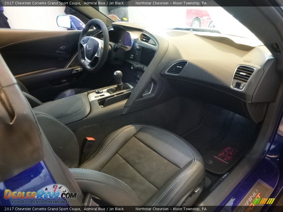 2017 Chevrolet Corvette Grand Sport Coupe Admiral Blue / Jet Black Photo #5