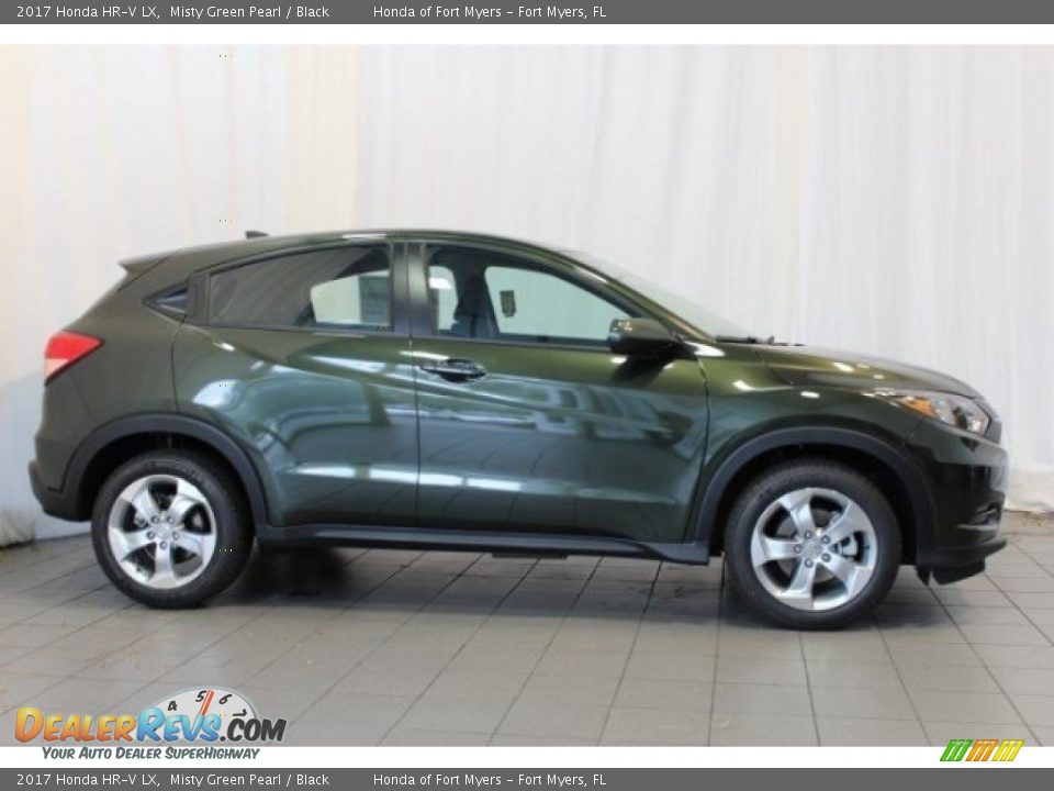 2017 Honda HR-V LX Misty Green Pearl / Black Photo #3
