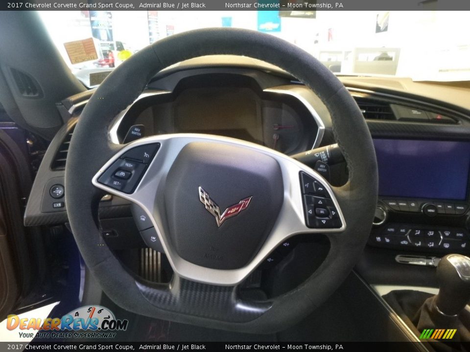 2017 Chevrolet Corvette Grand Sport Coupe Steering Wheel Photo #14