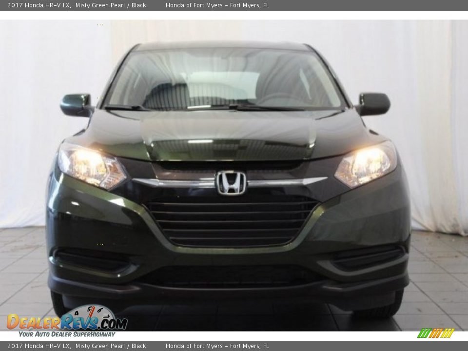 2017 Honda HR-V LX Misty Green Pearl / Black Photo #4