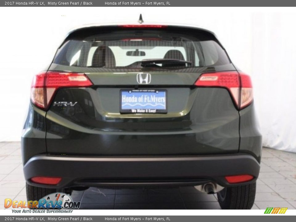 2017 Honda HR-V LX Misty Green Pearl / Black Photo #5