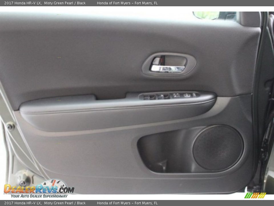 2017 Honda HR-V LX Misty Green Pearl / Black Photo #6