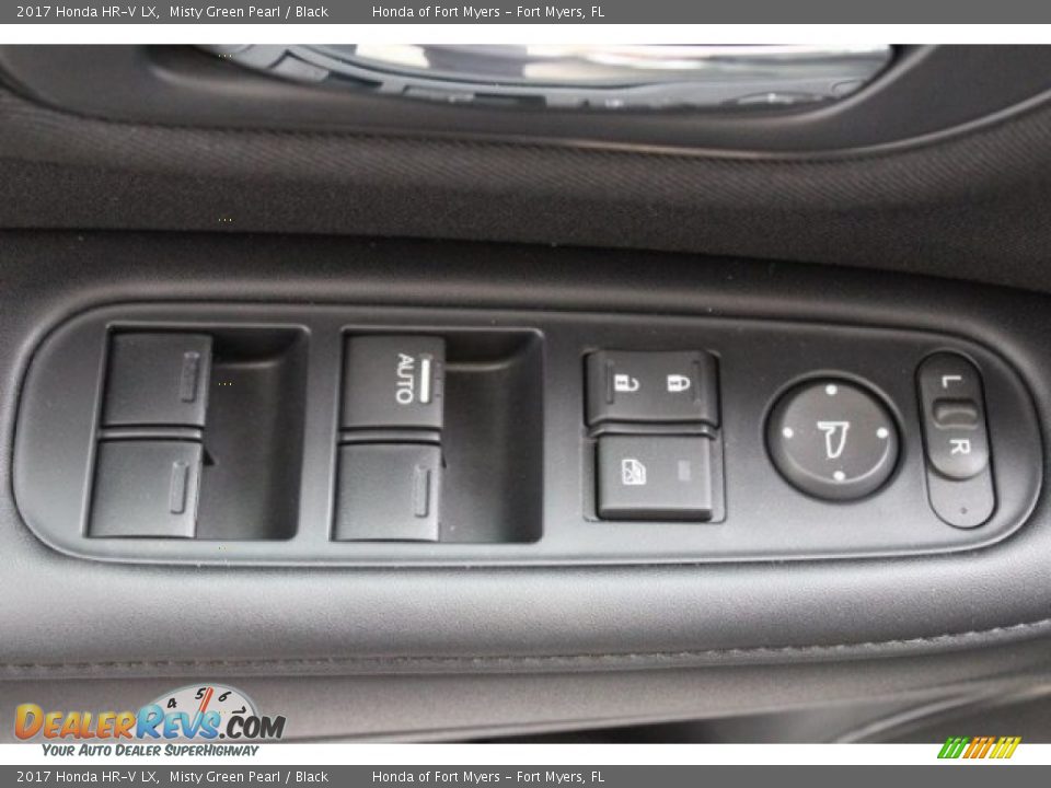 2017 Honda HR-V LX Misty Green Pearl / Black Photo #7