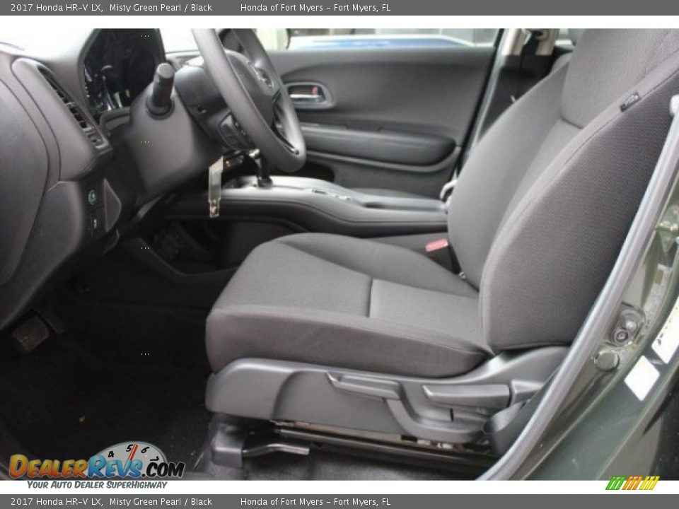 2017 Honda HR-V LX Misty Green Pearl / Black Photo #8