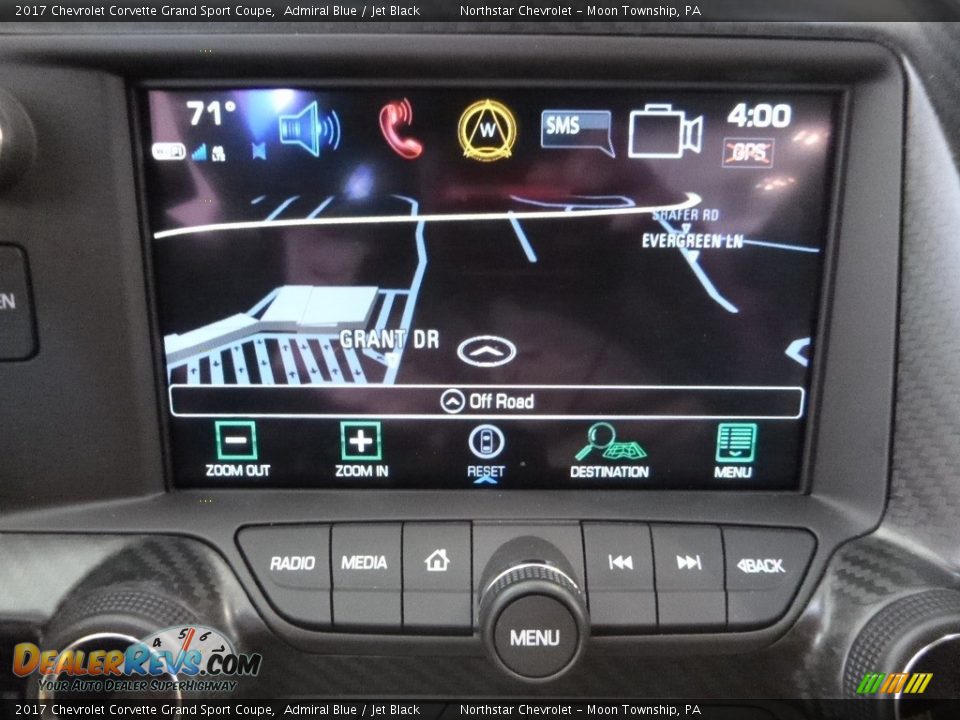 Controls of 2017 Chevrolet Corvette Grand Sport Coupe Photo #18