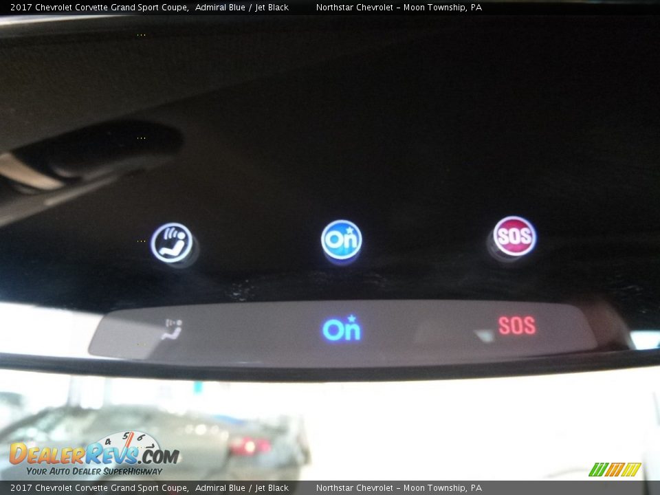 2017 Chevrolet Corvette Grand Sport Coupe Admiral Blue / Jet Black Photo #19