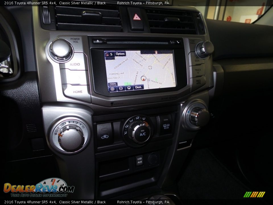 2016 Toyota 4Runner SR5 4x4 Classic Silver Metallic / Black Photo #13