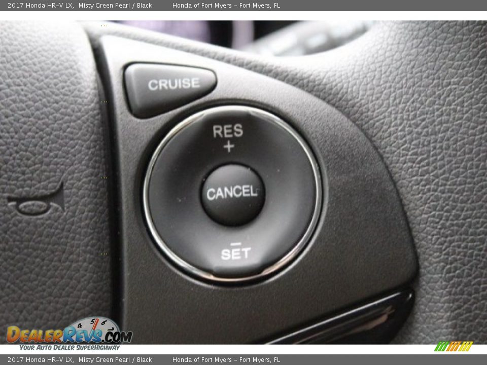 2017 Honda HR-V LX Misty Green Pearl / Black Photo #12