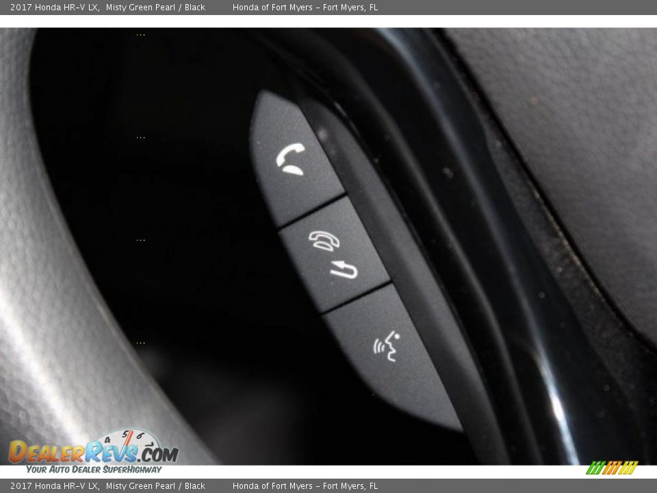 2017 Honda HR-V LX Misty Green Pearl / Black Photo #13