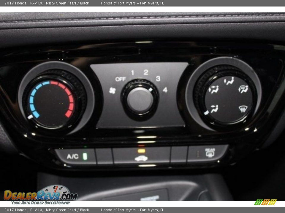 2017 Honda HR-V LX Misty Green Pearl / Black Photo #16