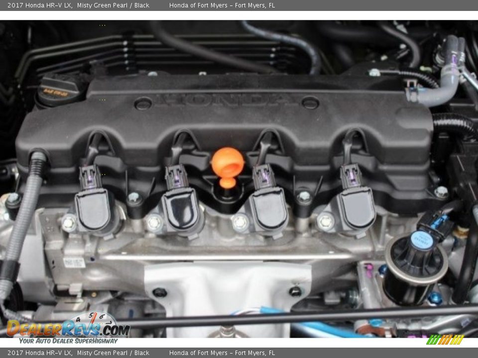 2017 Honda HR-V LX Misty Green Pearl / Black Photo #22
