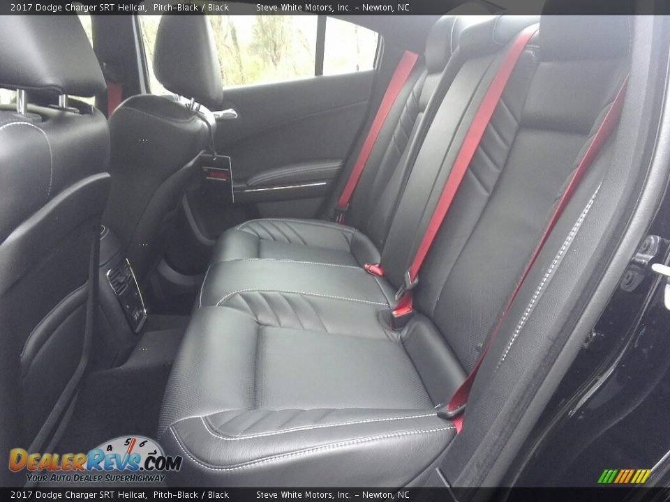 Rear Seat of 2017 Dodge Charger SRT Hellcat Photo #11