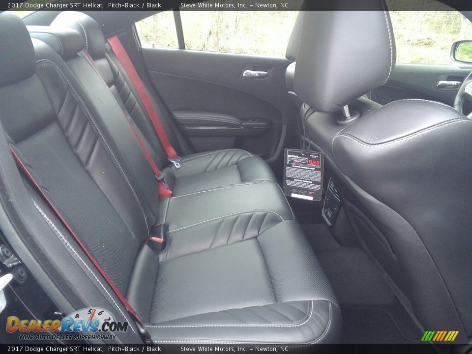 Rear Seat of 2017 Dodge Charger SRT Hellcat Photo #13
