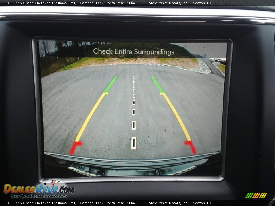 2017 Jeep Grand Cherokee Trailhawk 4x4 Diamond Black Crystal Pearl / Black Photo #19